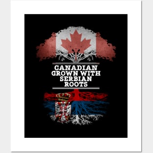 Canadian Grown With Serbian Roots - Gift for Serbian With Roots From Serbia Posters and Art